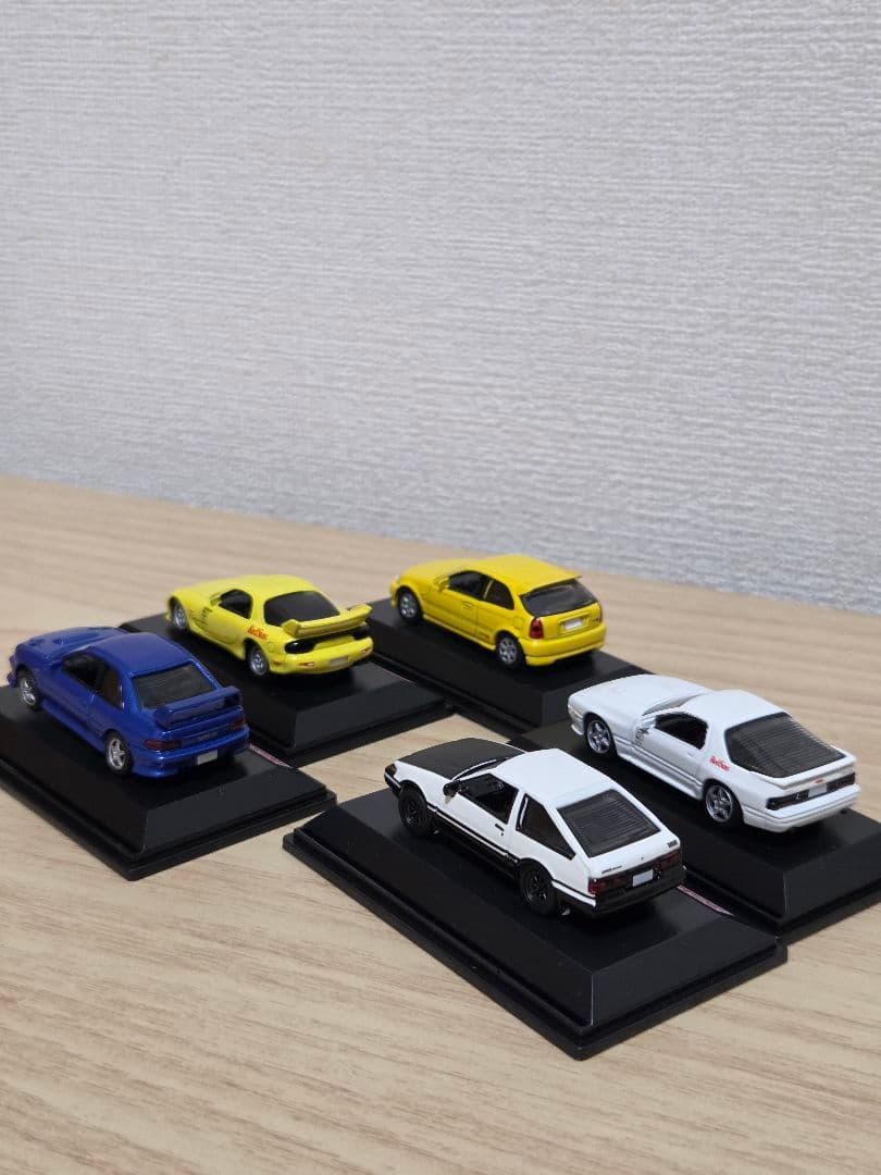 REAL-X 頭文字D ミニカーセット 1/64　イニシャルD　レア