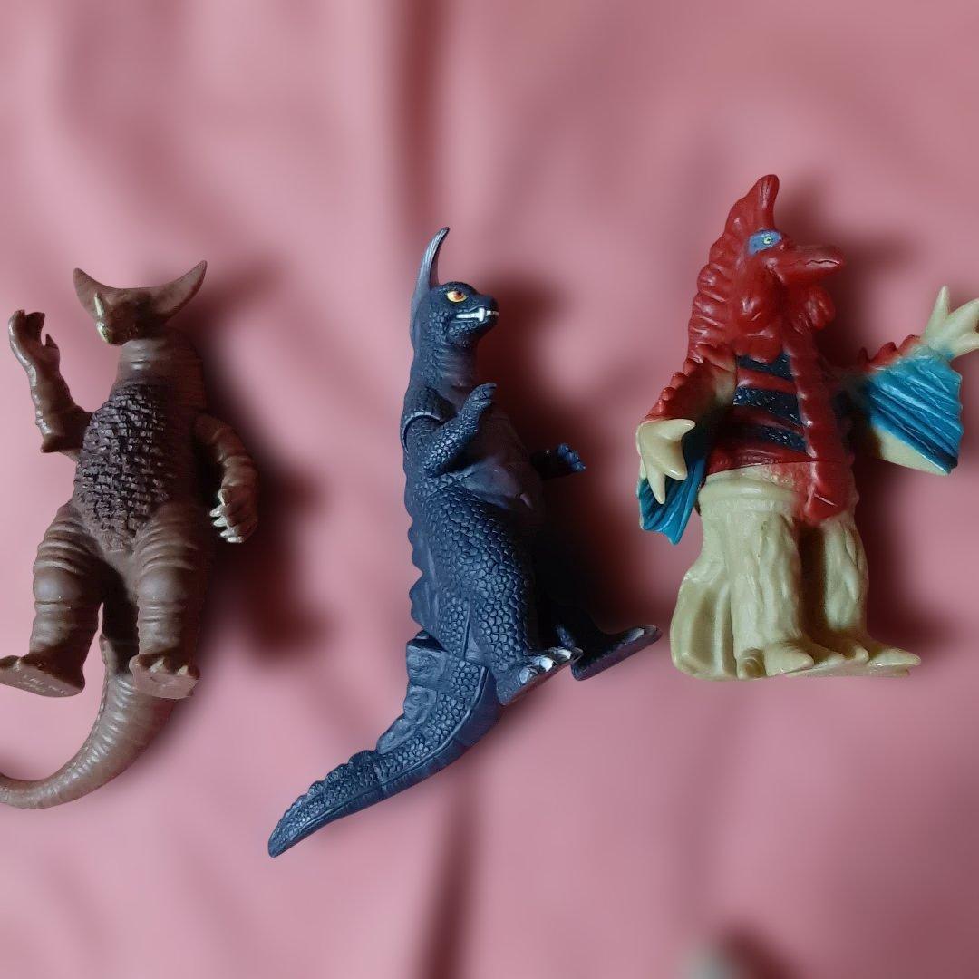 まとめ売り◆レトロ◆大人気ウルトラマンソフビ◆ウルトラマンギンガ怪獣シリーズ