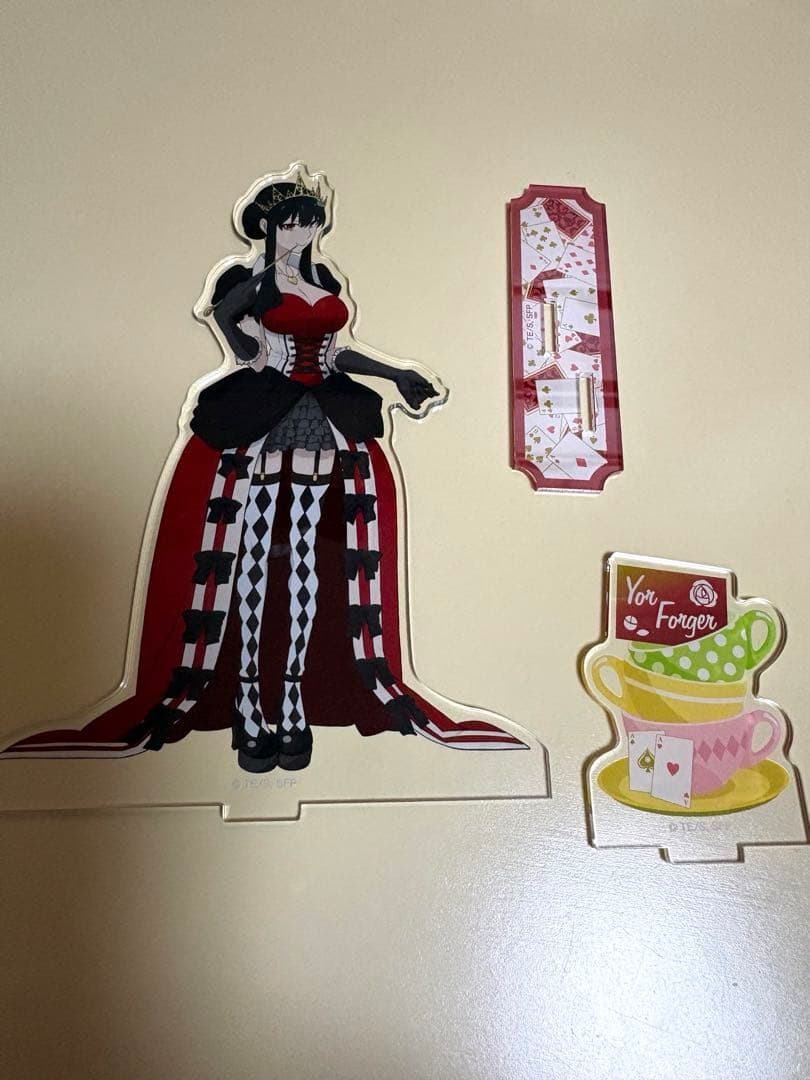 スパイファミリー TEA TIME ヨル アクスタ 缶バッジ セット まとめ売り