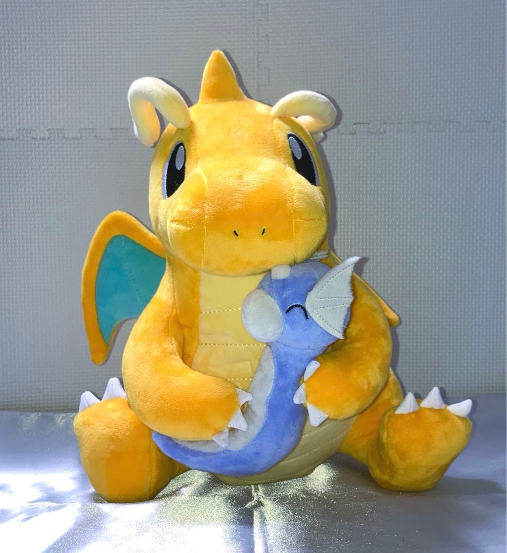 【最終値下げ】カイリュー&ミニリュウ だっこぬいぐるみ 大器晩成 ハクリュー