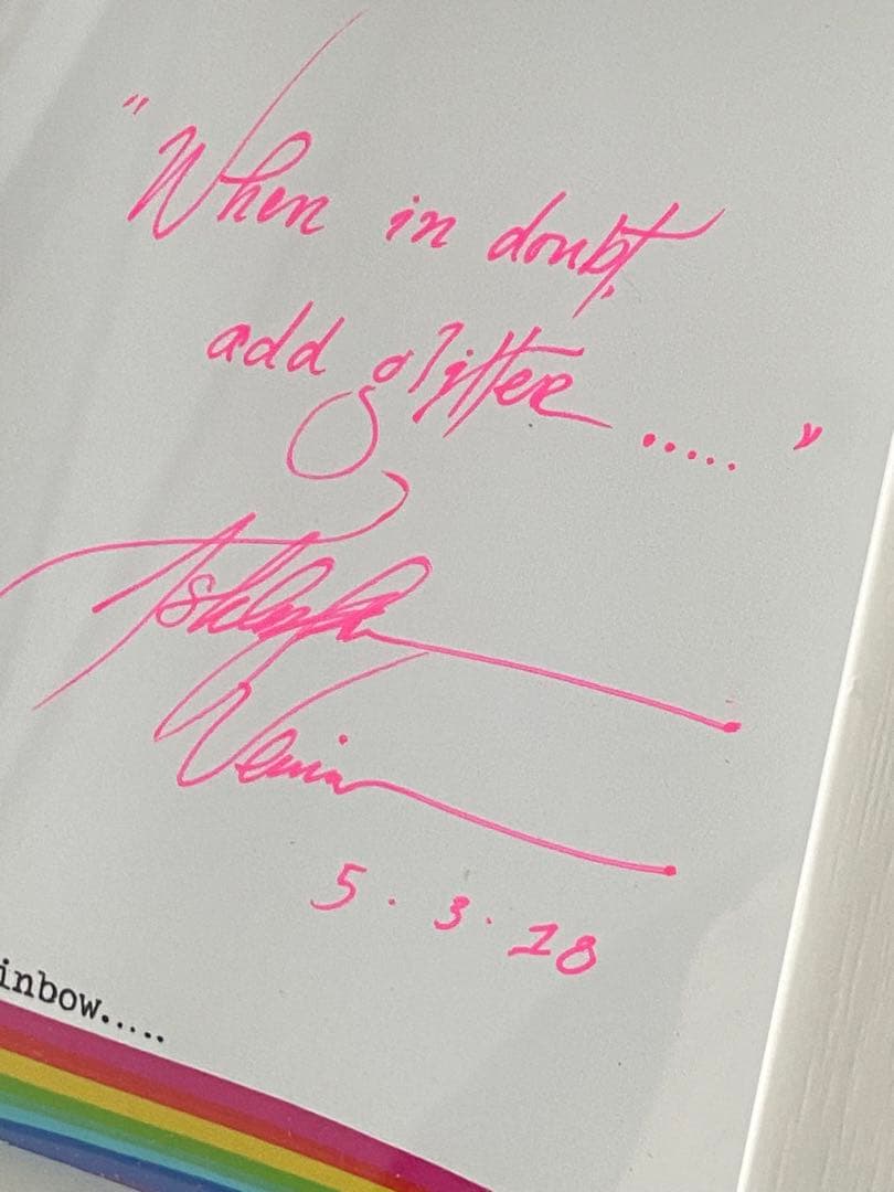 超レア☆ヴェリエハンドクラフテッド☆非売品☆直筆サイン