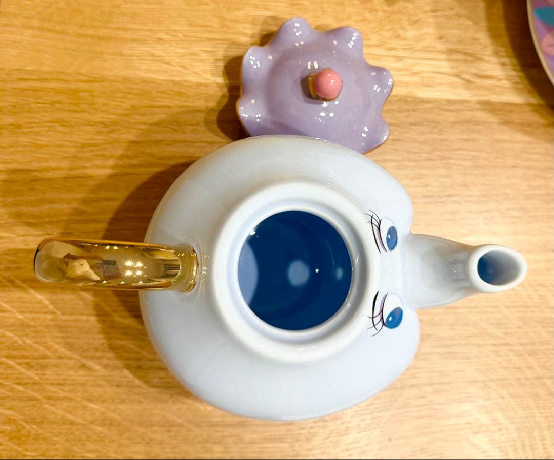 美品 ディズニーリゾート　美女と野獣　ポット婦人　ティーセット7点セット