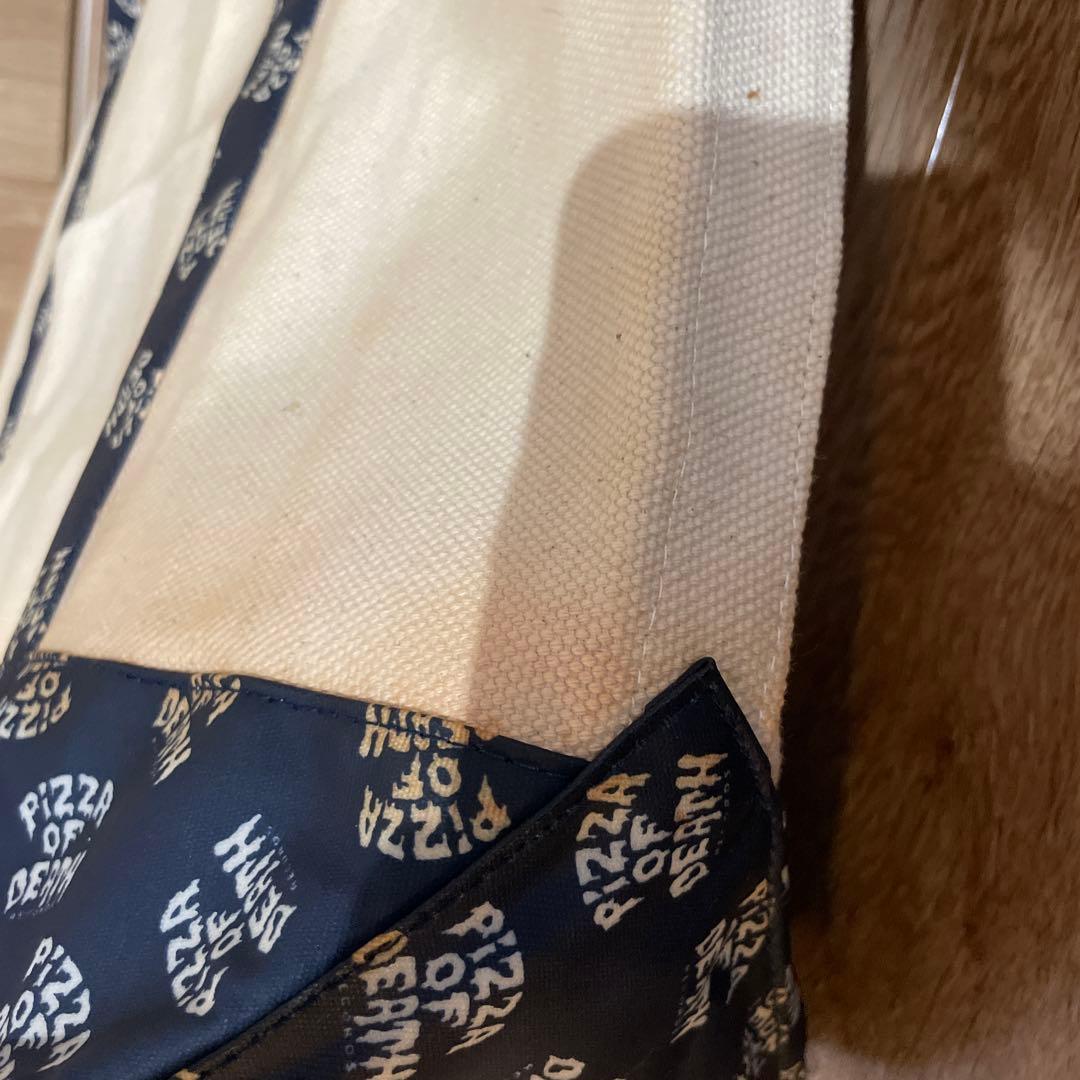 S*)様 PIZZA OF DEATH トートバッグストラップ付きkenyoko