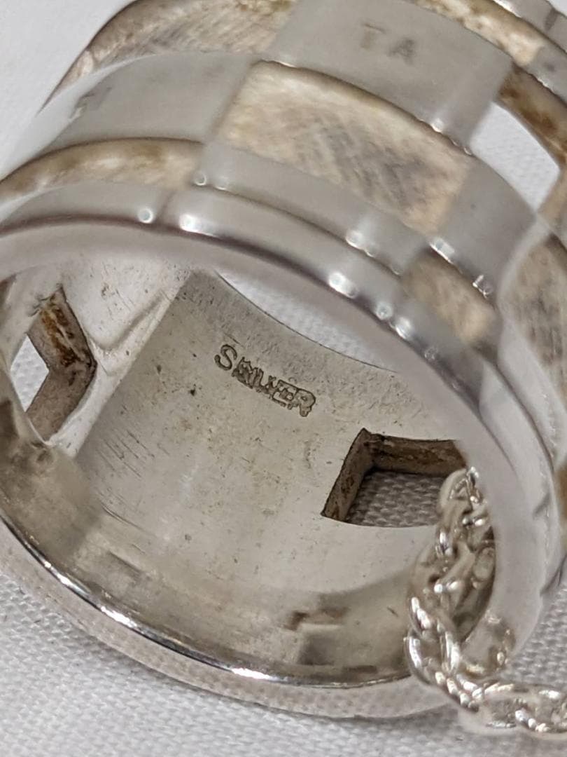 鳥谷敬選手ゴールデン・グラブ賞受賞記念/シルバーリングペンダント/99個限定生産