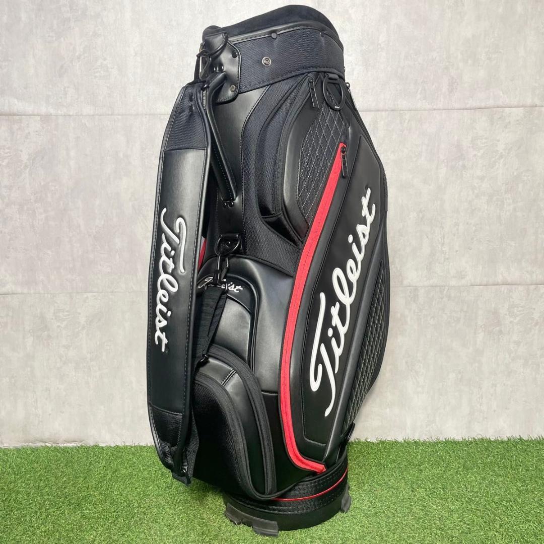 タイトリスト ツアーモデル Titleist キャディバッグ ゴルフバッグ 良品