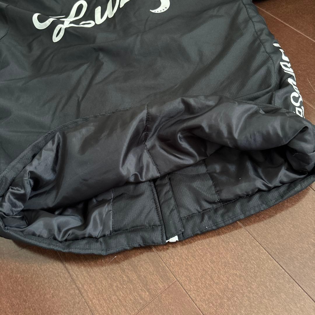 LZSB ブラック ベンチコート 中綿入り 150