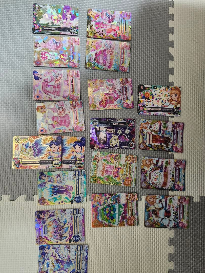 アイカツカード まとめ売り225枚 オーロラキス等 いちご PR バインダー