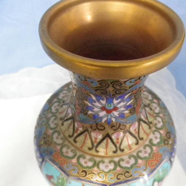 中国七宝焼き壺 #30