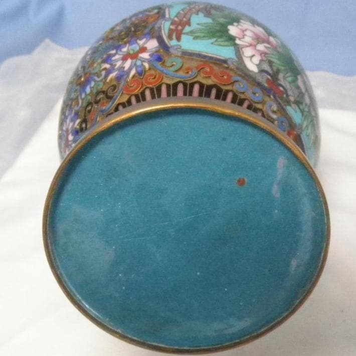 中国七宝焼き壺 #30