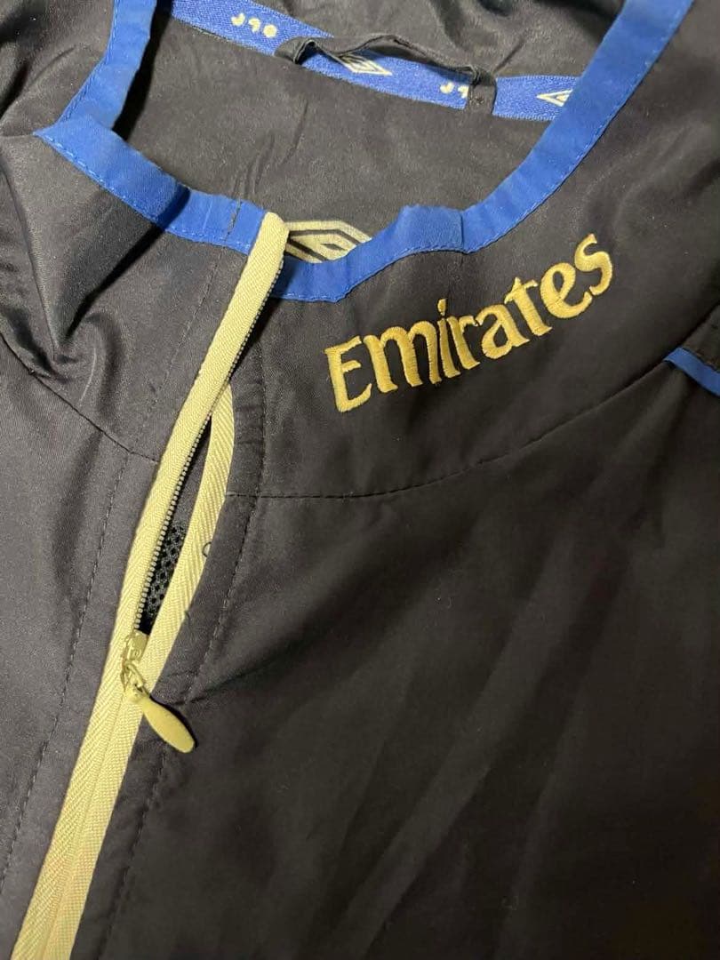 レア　00s チェルシー　アンブロ　ハーフジップナイロンジャケット　古着