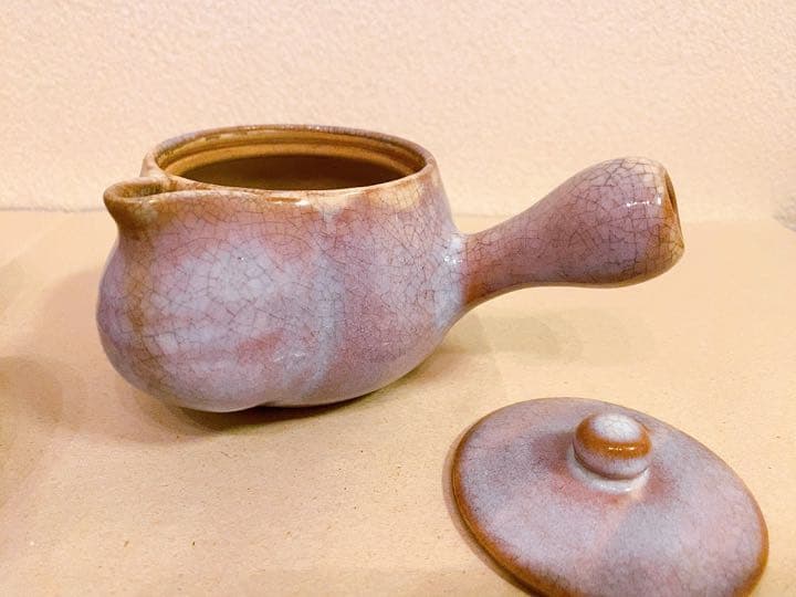 萩焼　萩むらさき　茶器揃