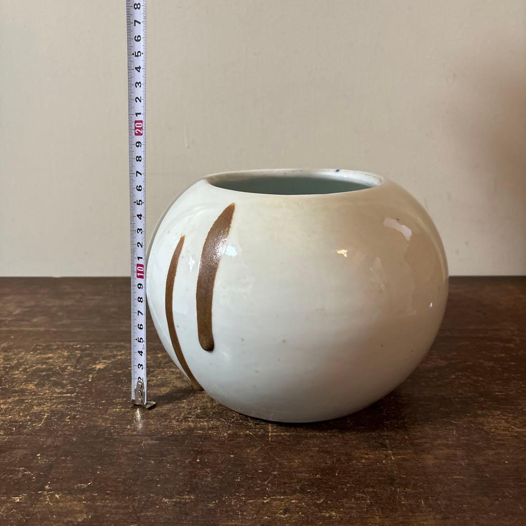 白磁　火消壺　蓋付き　伊万里　瀬戸　花器　赤星五郎　骨董品　李朝　アンティーク