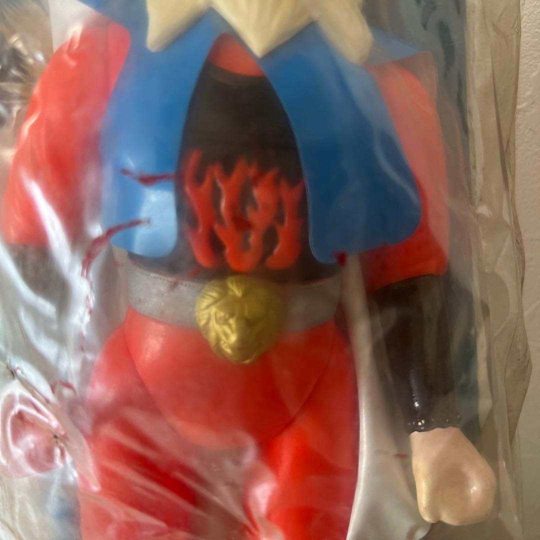 ⚠️デッドストック　快傑　ライオン丸　スタンダード　ソフビ　ブルマァク　当時物