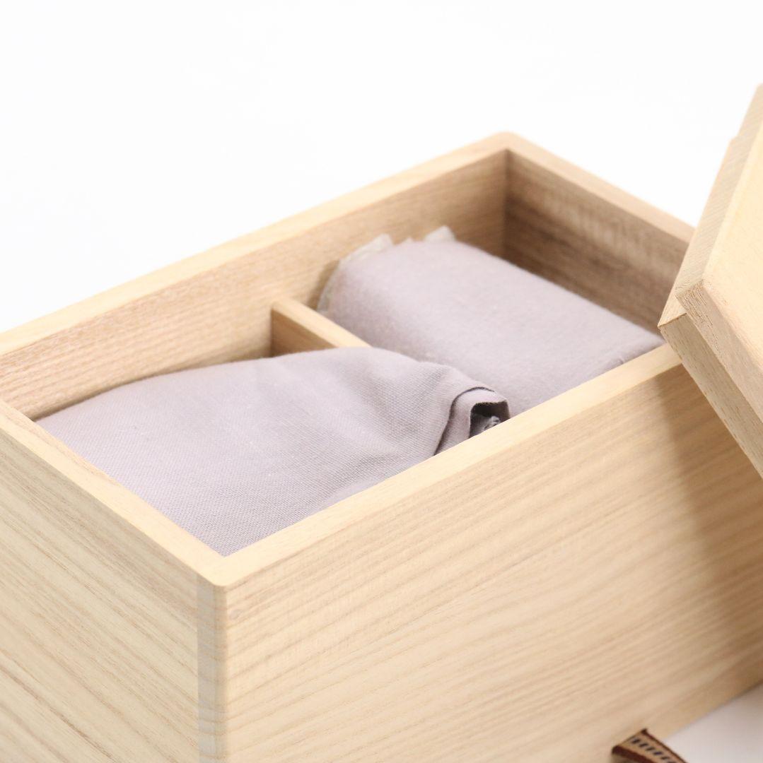 鈴木松栄作 雪月花 金輪寺 薄茶器 茶道具 共箱　C661　NT9