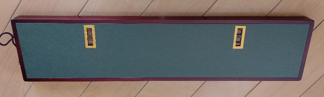 西陣織 松笠 印あり 額入 ガラスケース 共箱 共布袋付 金