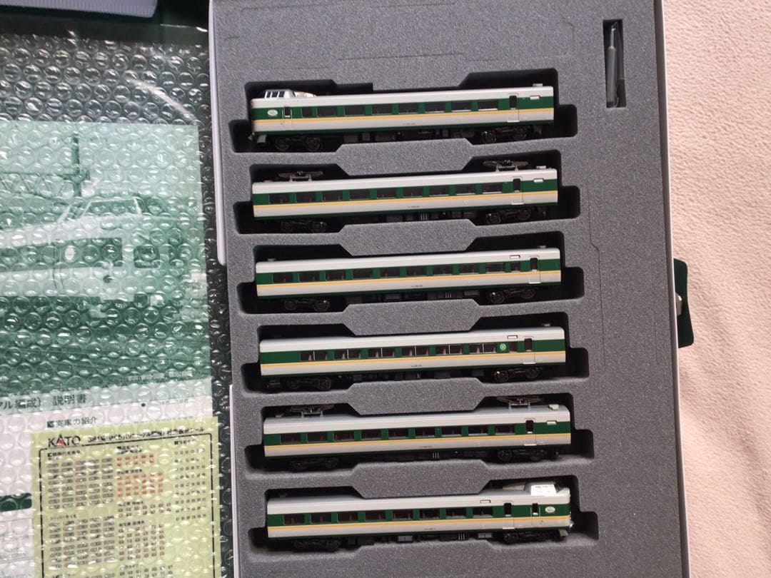 カトー　381系　リニューアルやくも　基本　増結セット　未使用に近い