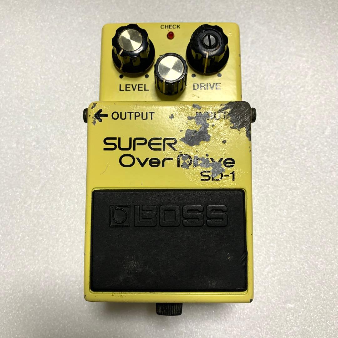 BOSS SD-1 SUPER Over Drive 日本製 JRC4558DD
