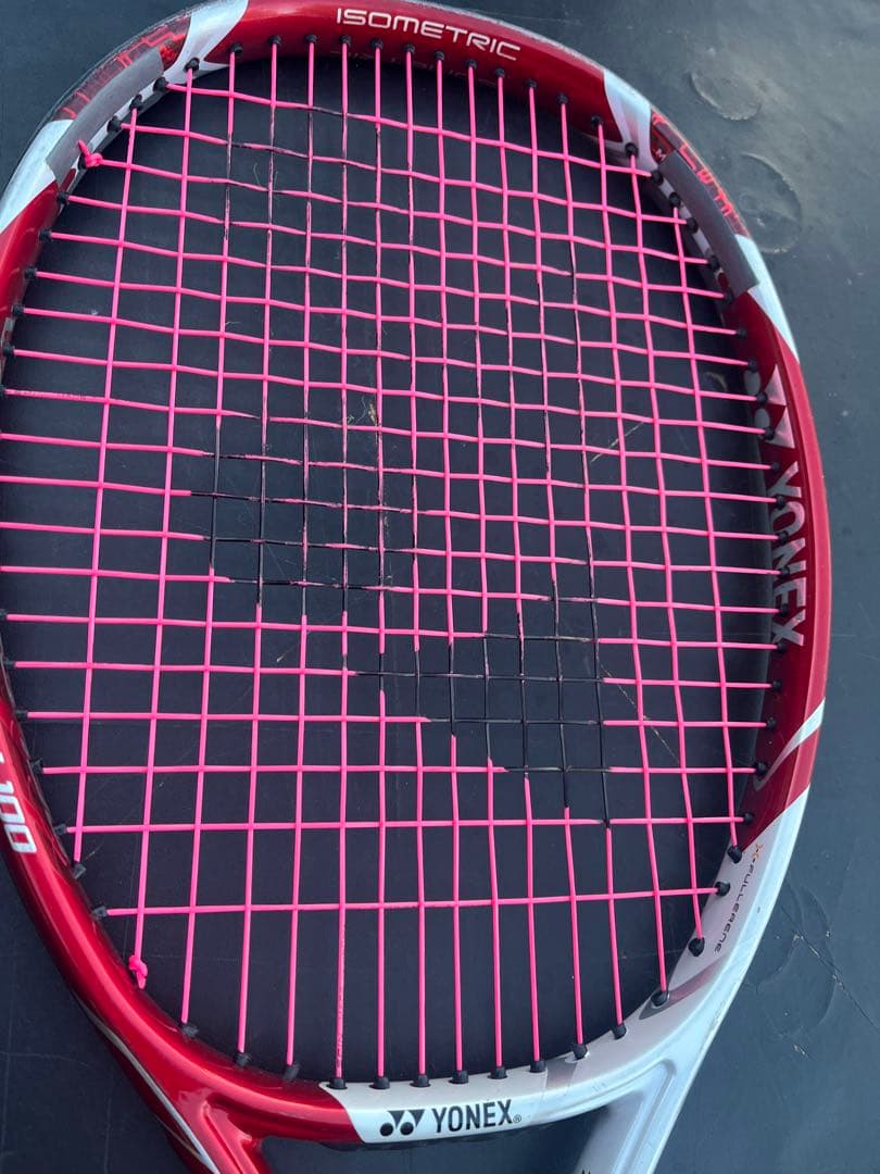 YONEX テニスラケット 赤/黒