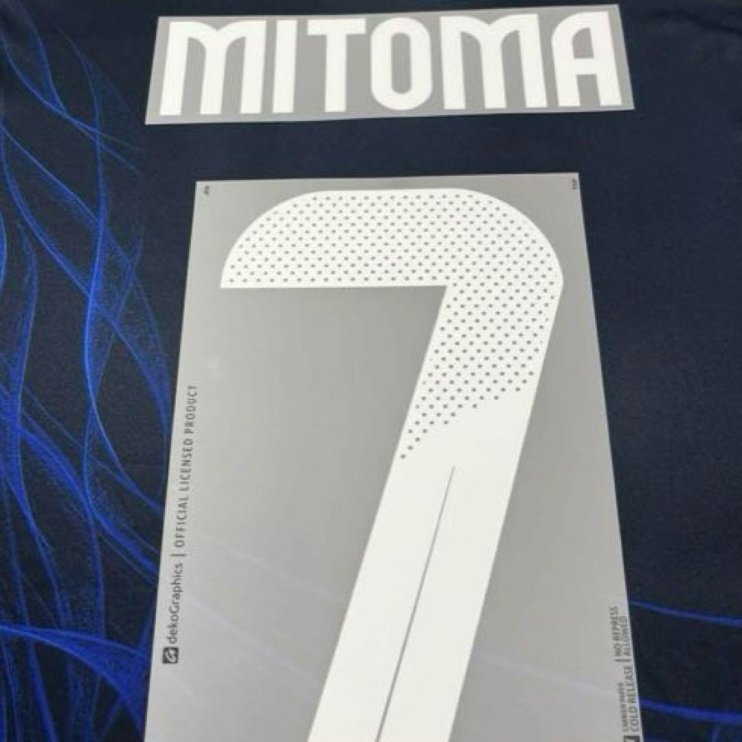 日本代表 三笘薫 2026ワールドカップ予選 選手用ユニフォーム IU0957