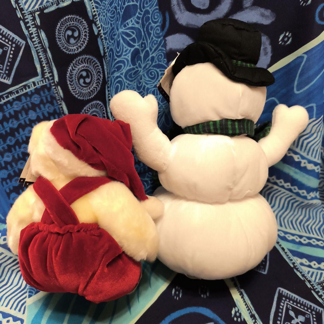 Hard Rock Cafe ハワイホノルルクリスマス　スノーマンとクマのセット