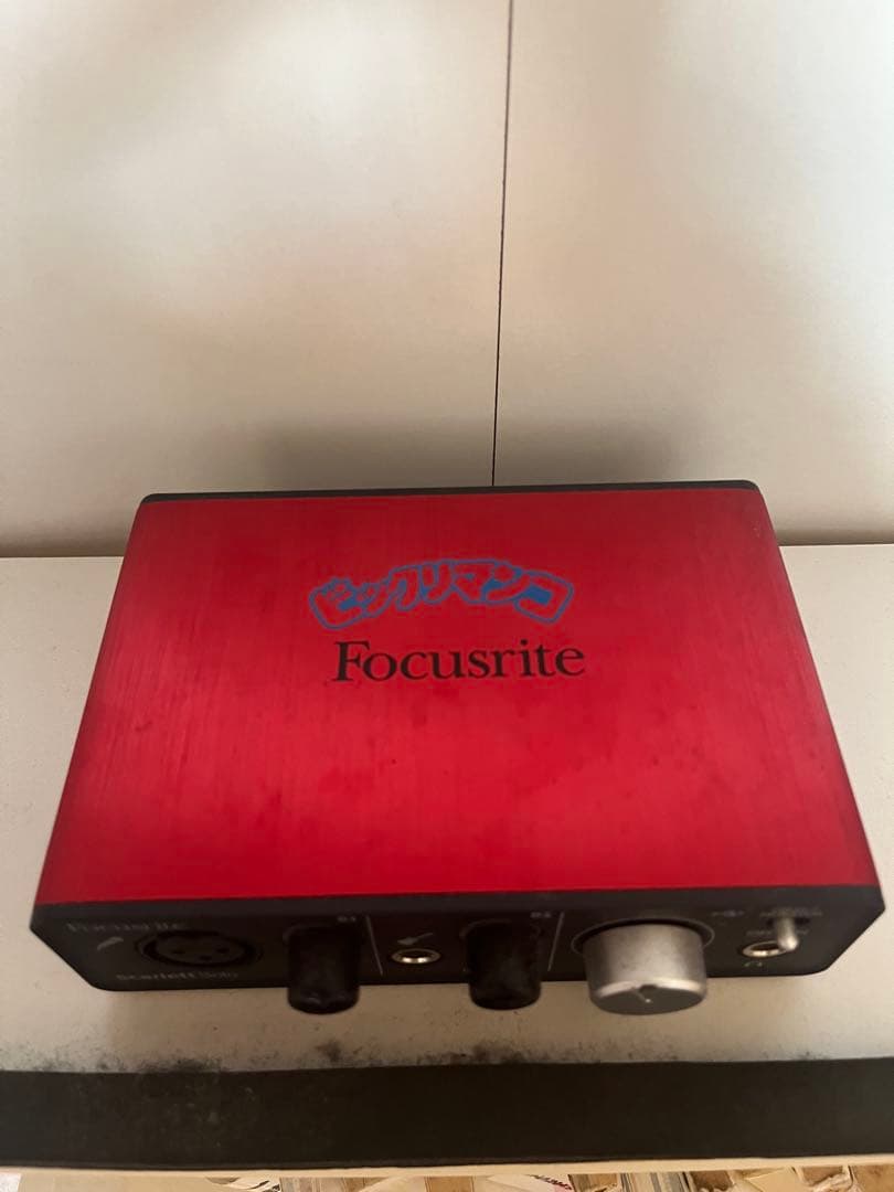Focusrite オーディオインターフェイス レッド【本体のみ】