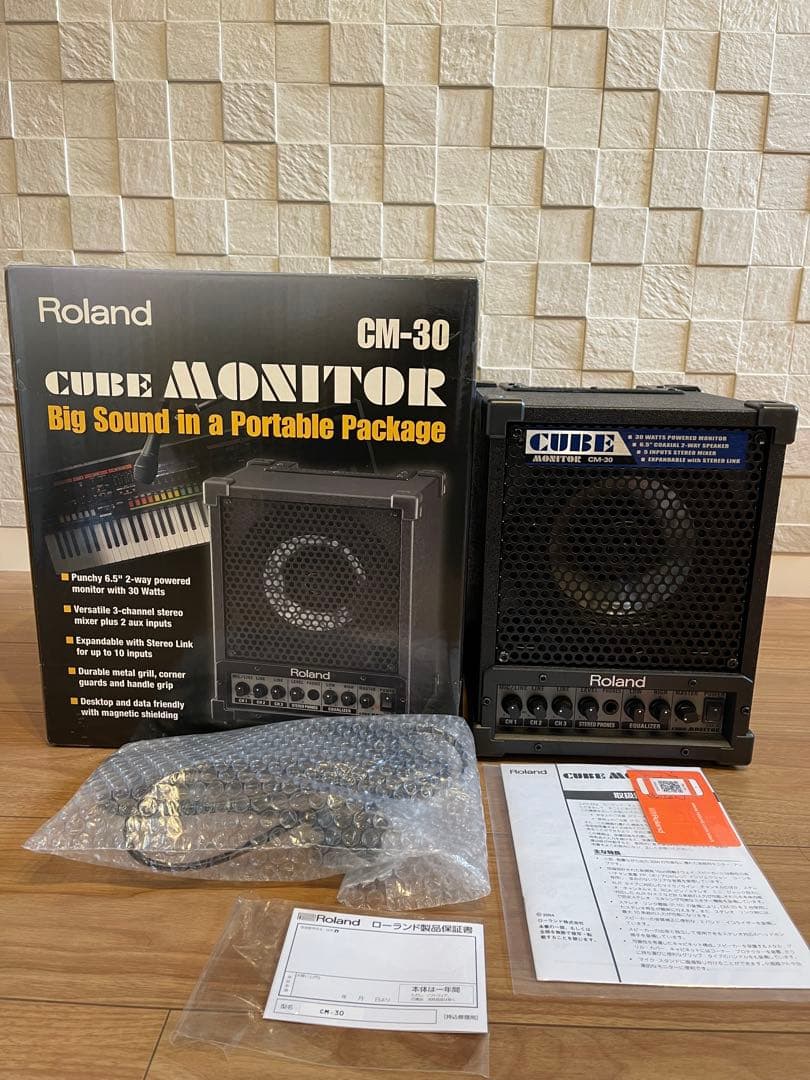 【極美品】Roland CUBE MONITOR CM-30