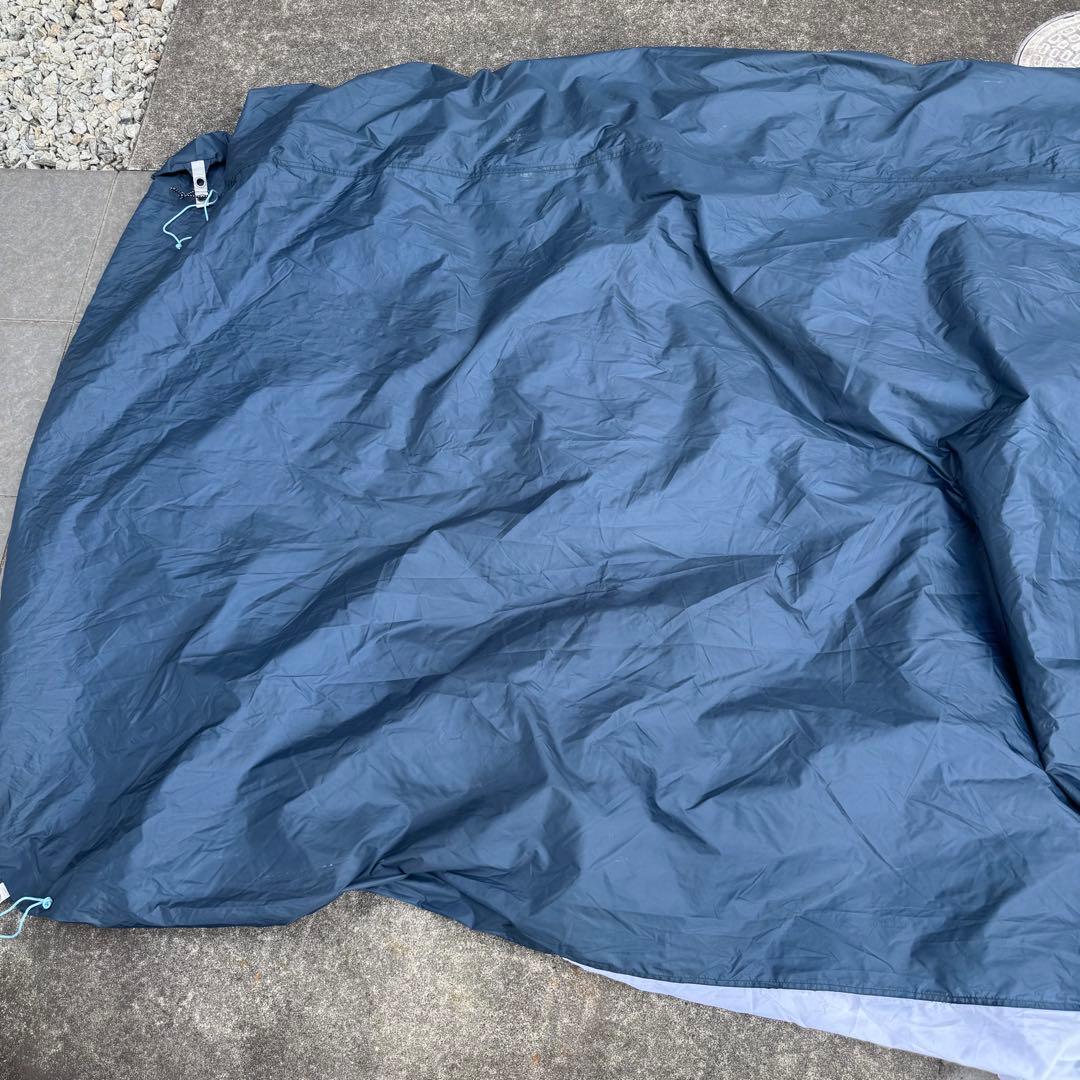 人気モンベル　クロノスドーム2 山岳テント　ブルー軽量コンパクト