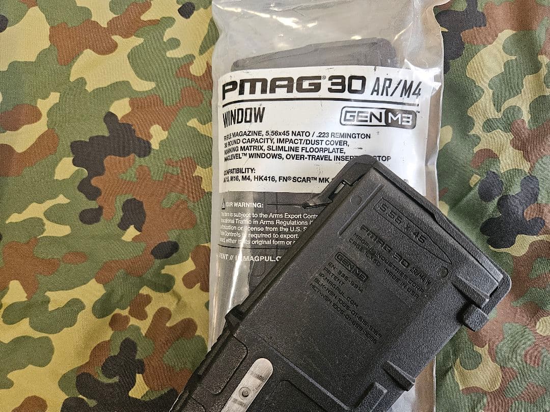 実物 MAGPUL PMAG GEN3 WINDOW 5.56 2本③