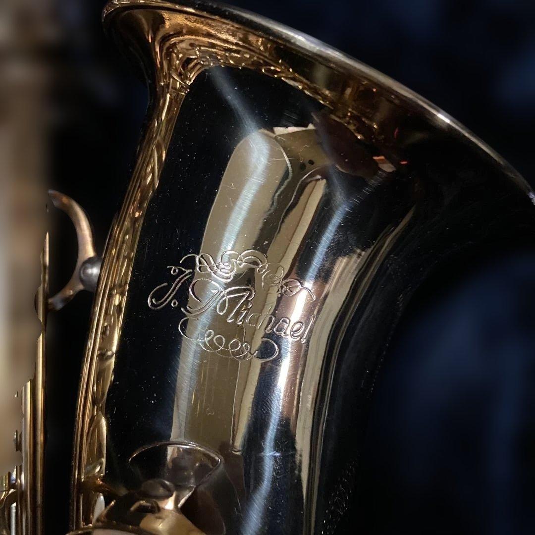 アルトサックス ゴールド ケース付き