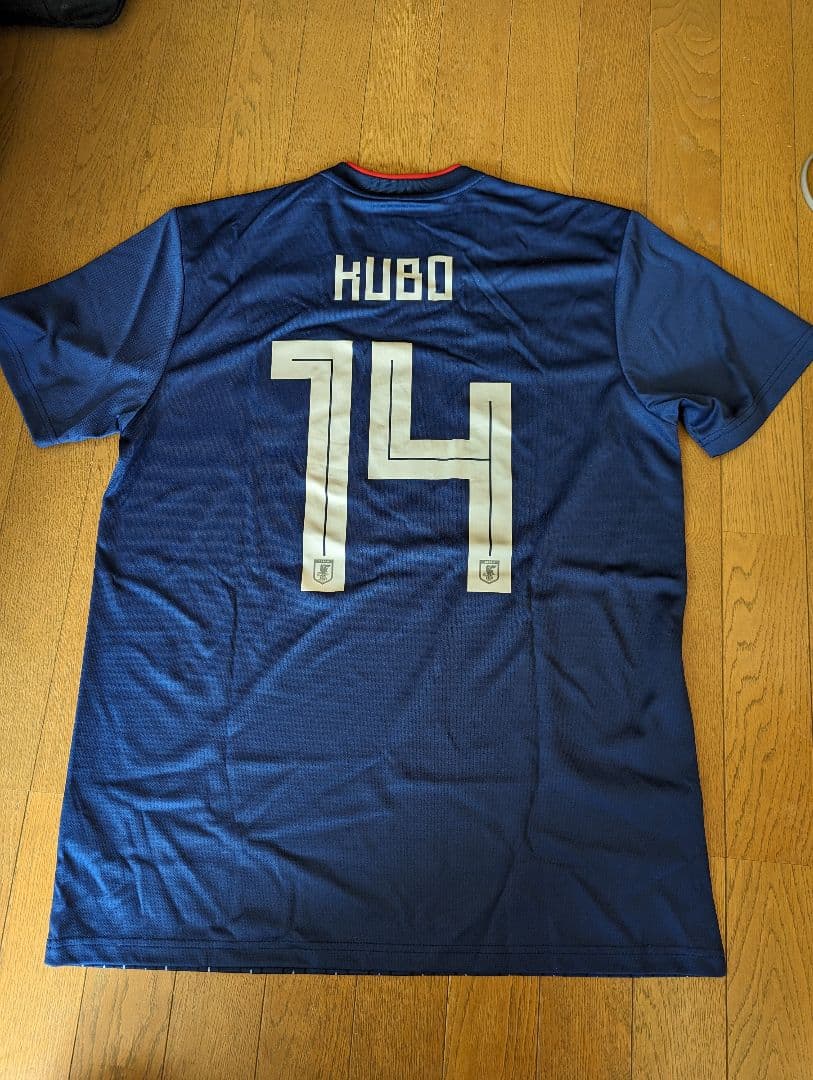 正規品 アディダス サッカー日本代表ユニフォーム 18/19 久保建英マーキング