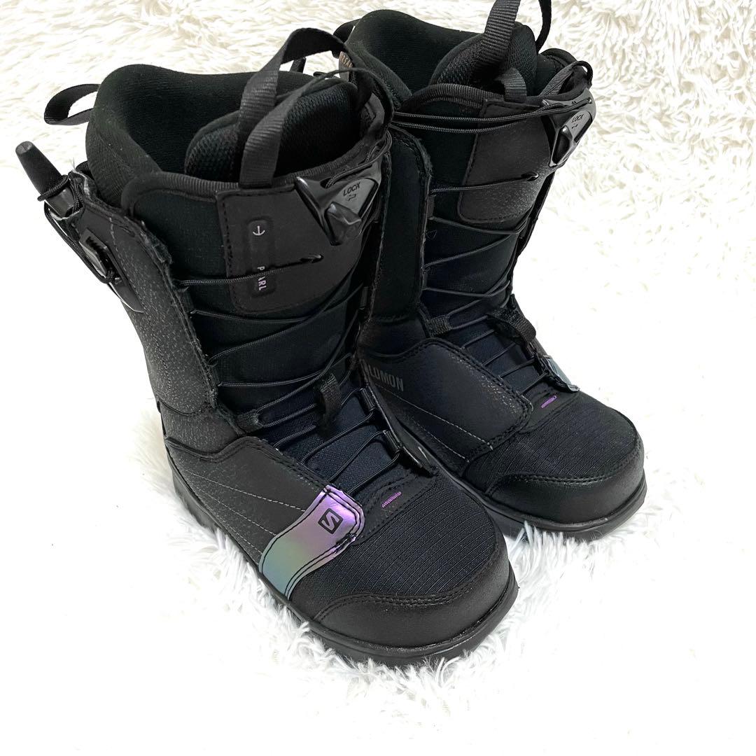 サロモン PEARL スノーボードブーツ 22.5cm レディース キッズ