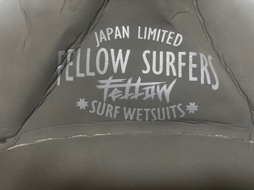 FELLOW SURF Jet Black L セミドライウェットスーツ