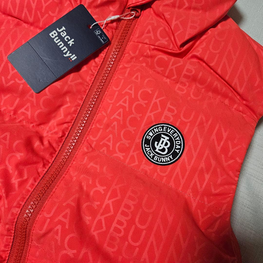 JACK BUNNY ジャックバニー ジュニアロゴ中綿ベスト