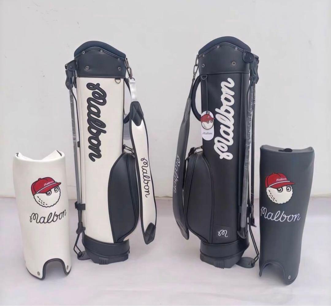 マルボン ゴルフmalbon golf キャディバッグ セルフスタンド 3分割