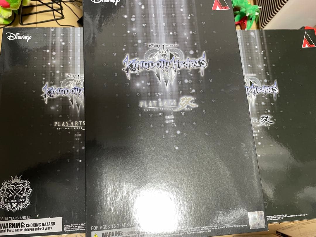 KINGDOM HEARTS PLAY ARTS改 ソラ　リク　カイリ　セット