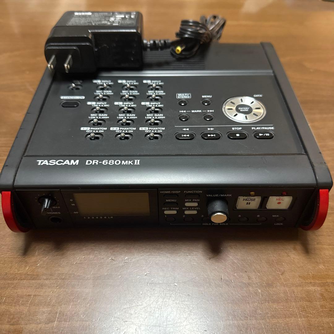 TASCAM DR-680MKII ポータブルマルチトラックレコーダー