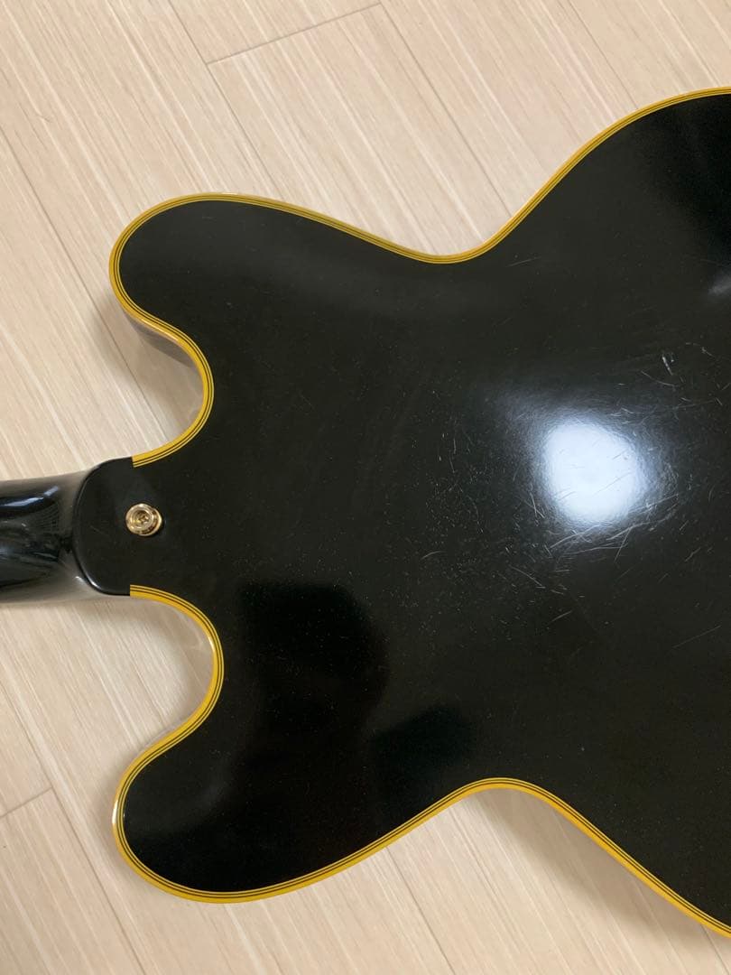 エドワーズ セミアコ E-SA-138 LTC 2009 中古　交換用ブリッジ付