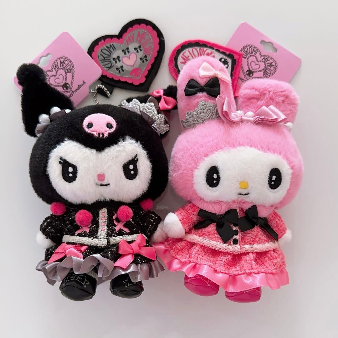 マイメロディ&クロミ　サンリオ　ピューロランド限定　アニバーサリー　マスコット