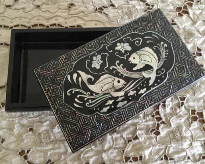 螺鈿細工 小物入れ