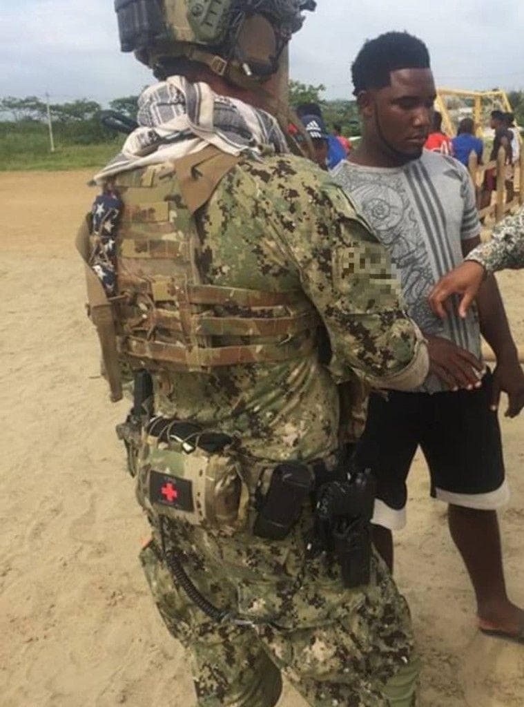 SEMAPO AOR2 コンバットシャツ NAVY CUSTOM DEVGRU