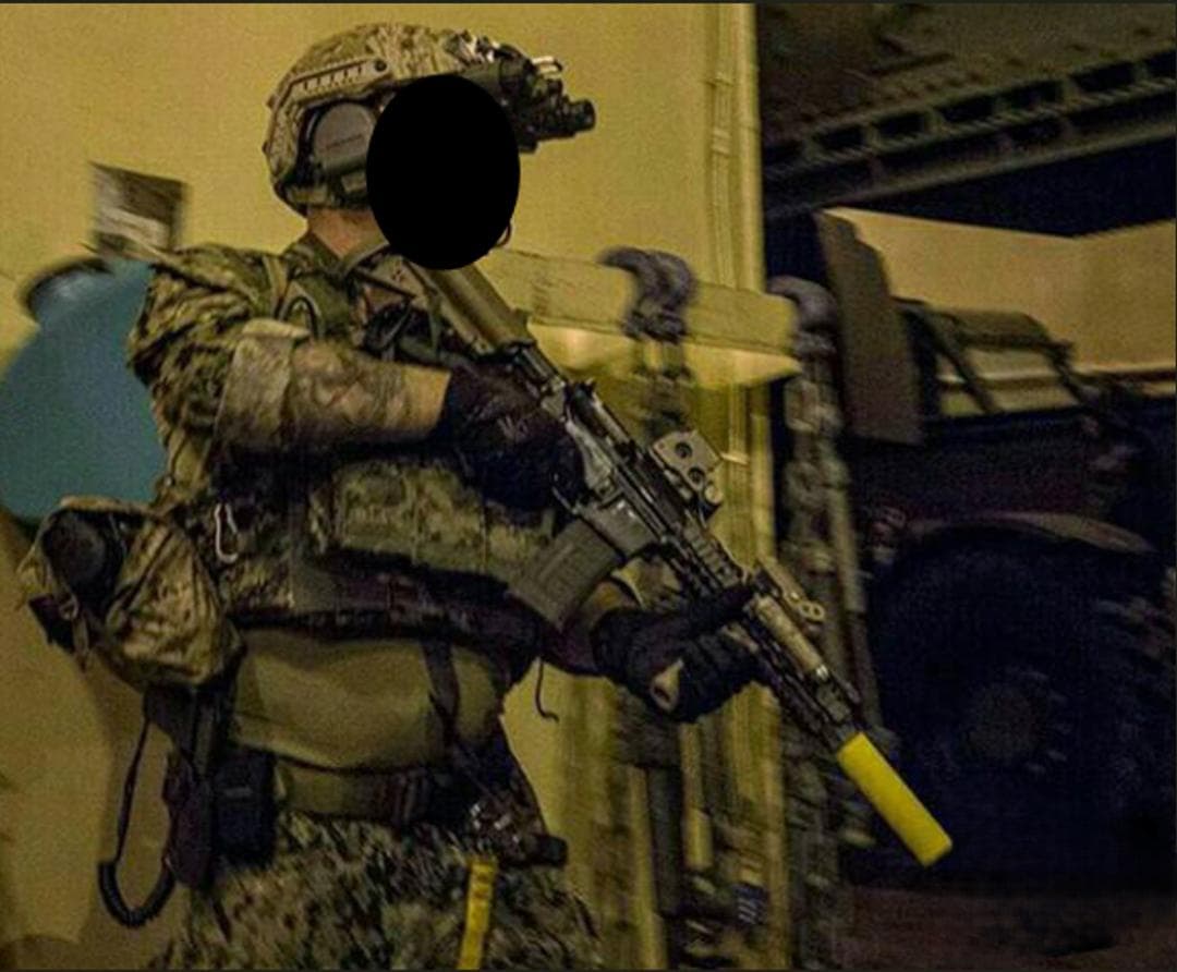 SEMAPO AOR2 コンバットシャツ NAVY CUSTOM DEVGRU