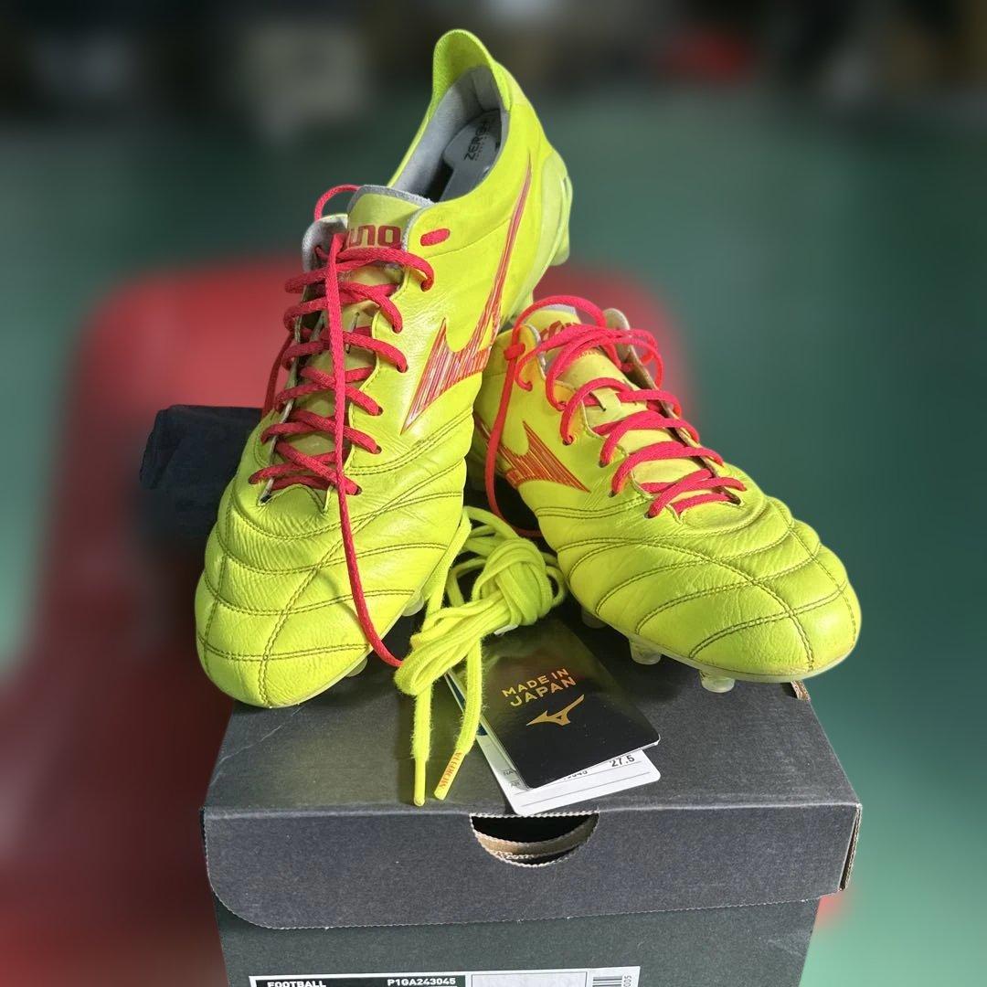 ミズノ　モレリアネオ4 ジャパン　美品　限定カラー　27.5cm