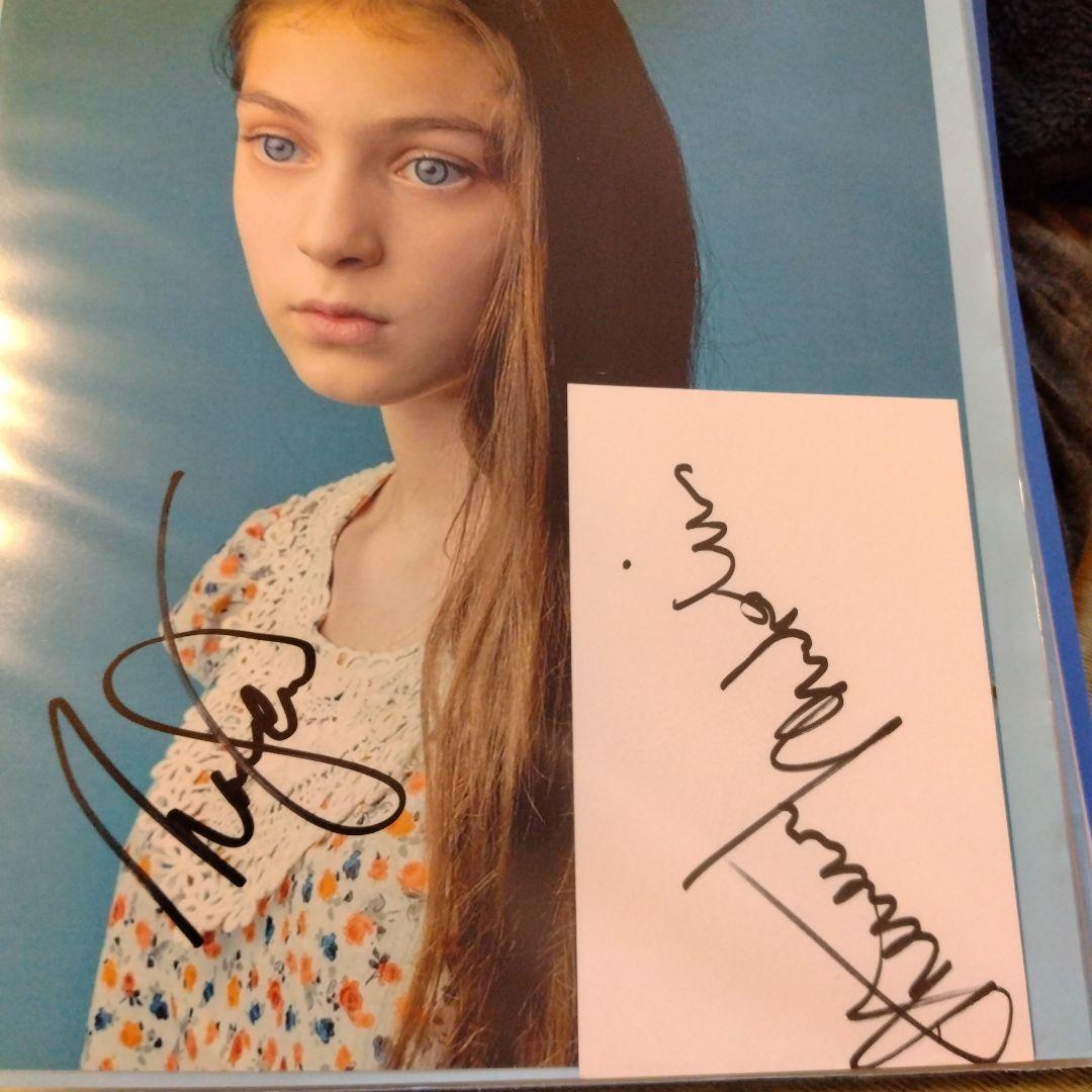 アナマリア・ヴァルトロメイ直筆サイン入写真