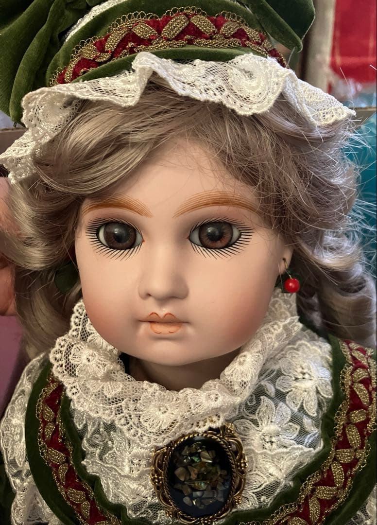 ビスクドール　ジュモー　アンティークドール　リプロダクション　58cm