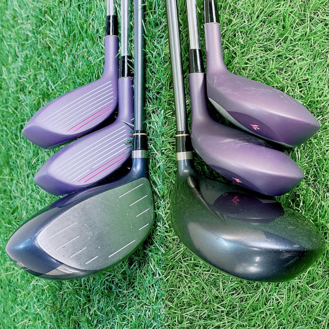 即コースデビュー　ホンマ 初心者 レディース ゴルフセット 9本 N2472