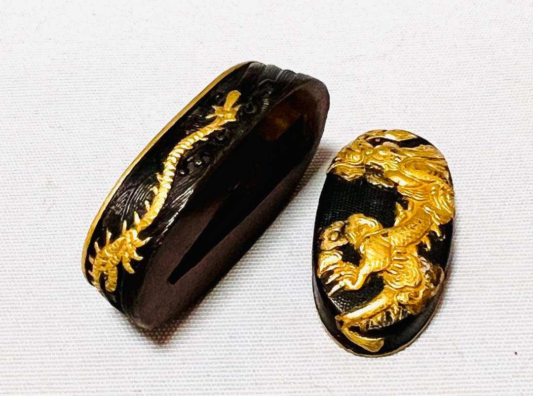 刀の縁頭 日本刀 武具 金工