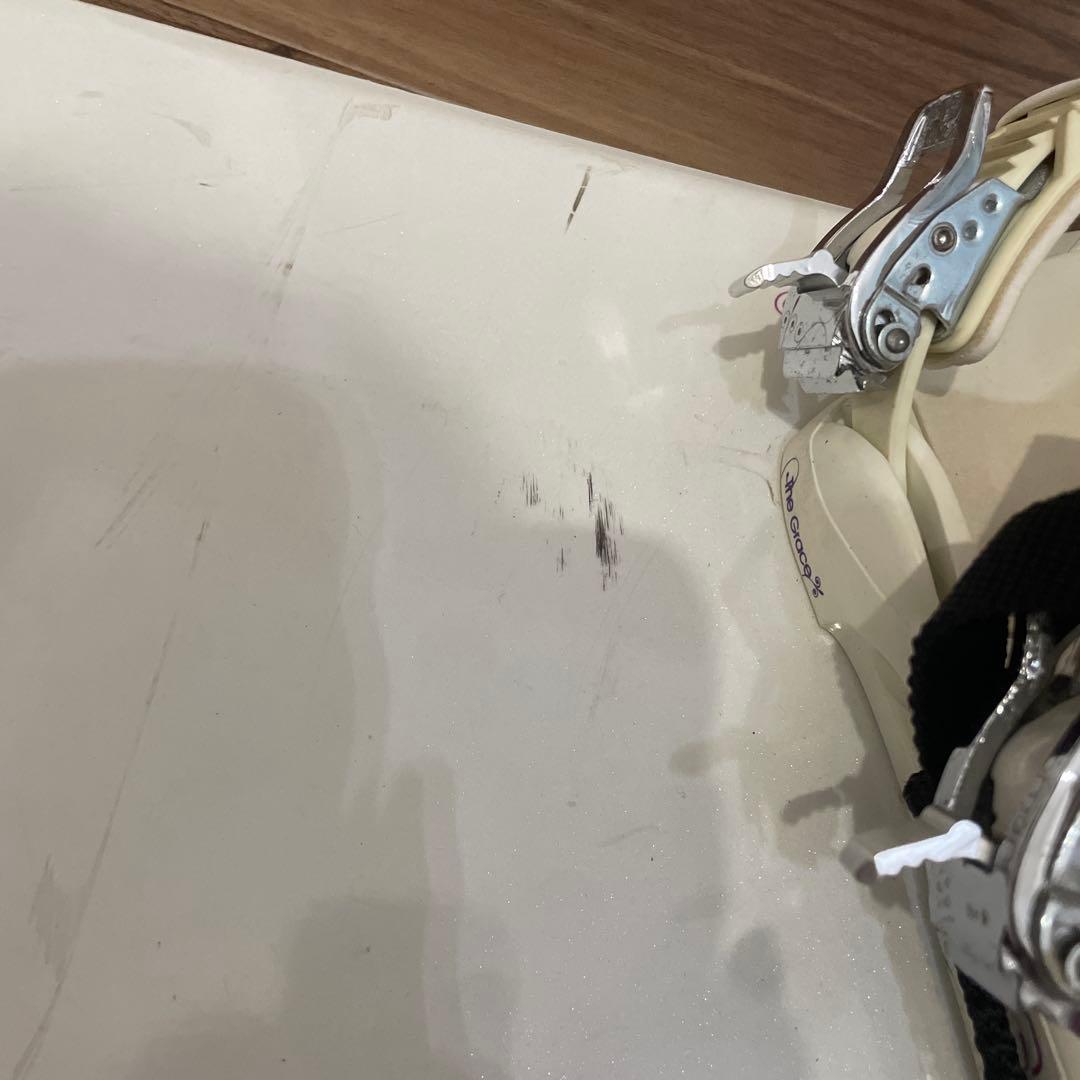 スノーボード　ビンディング付き