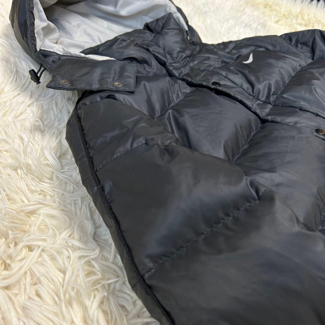 NIKE ナイキ ロングダウンコート ベンチコート　Lサイズ ブラック　サッカー