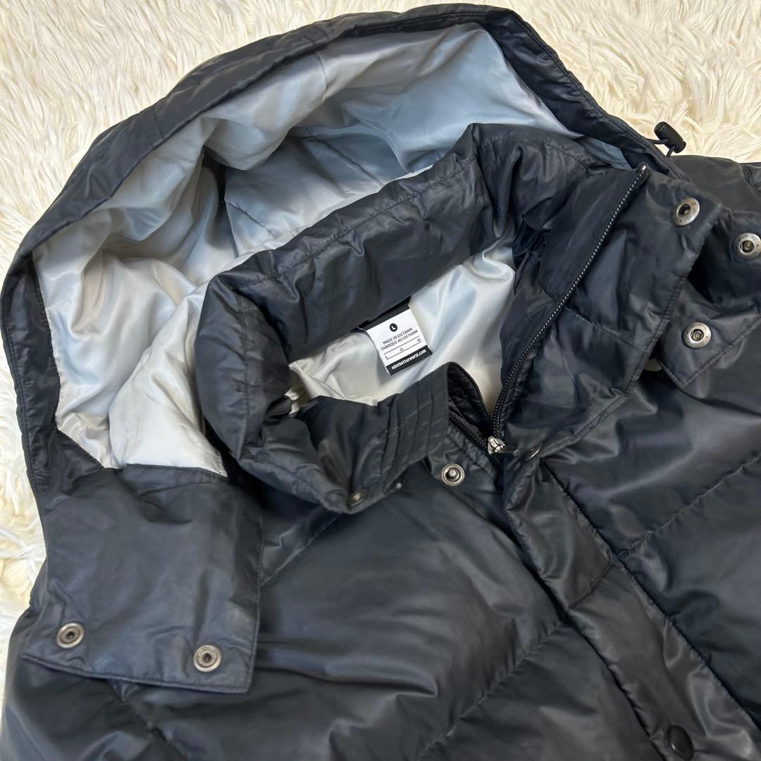 NIKE ナイキ ロングダウンコート ベンチコート　Lサイズ ブラック　サッカー