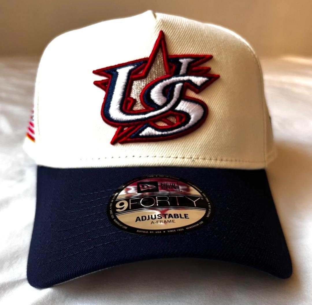 WBC2026 アメリカ代表 公式キャップ サイズ調整可能[ニューエラ]